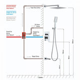 Newarc Aqua Ankastre Banyo Batarya Seti