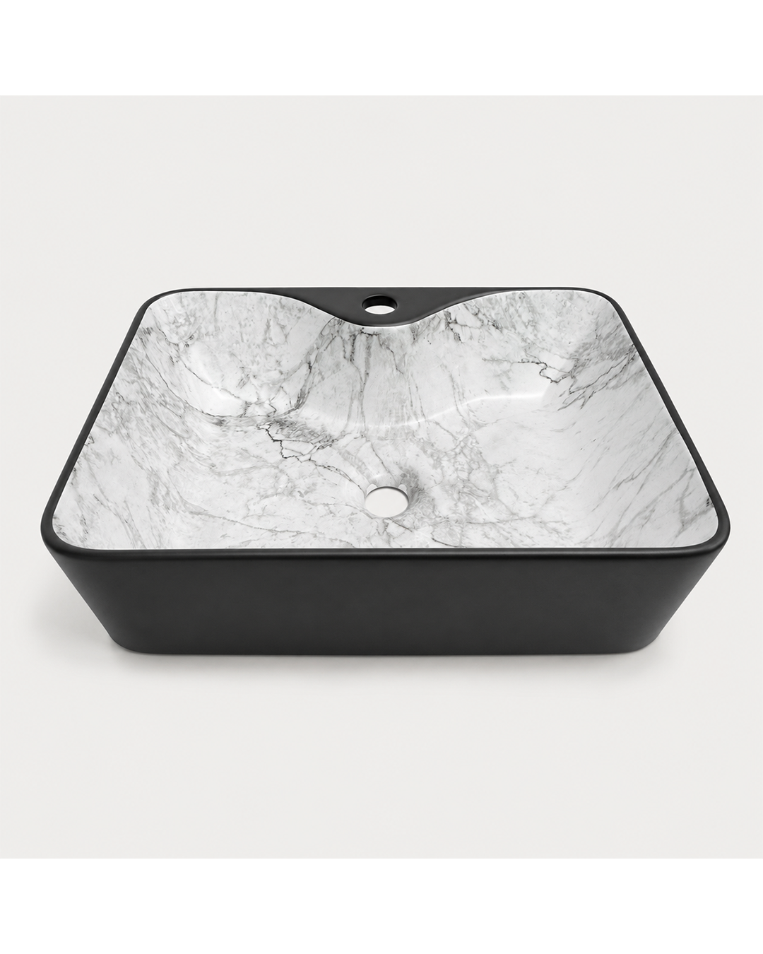 Obsidian Kare Lavabo