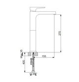 Newarc Aqua Çanak Tipi Lavabo Bataryası